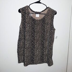 3/$20 Sale Cactus Flower  Sleeveless Top